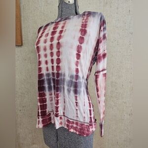 Kelly Renee Tie Dye High Low Shirt